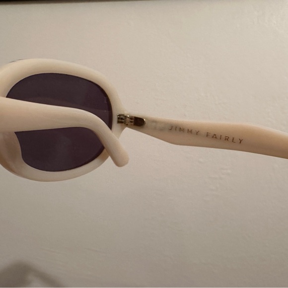 Jimmy Fairly Bone & Black Womens Sunglasses - Picture 3 of 3